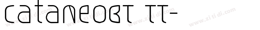 cataneoBT TT字体转换